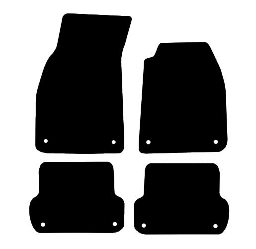 Audi A4 / S4 / RS4 Saloon (B6; 2001 - 2005) Automatic Fitted Car Floor Mats product image