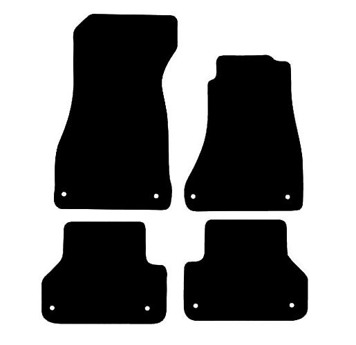 Audi A4 / S4 / RS4 Saloon (B9; 2015 onwards) Fitted Car Floor Mats product image