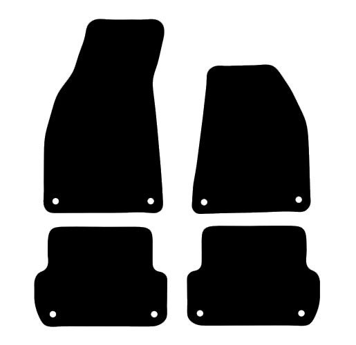 Audi A4 / S4 / RS4 Saloon (B6; 2001 - 2005) Manual Fitted Car Floor Mats product image