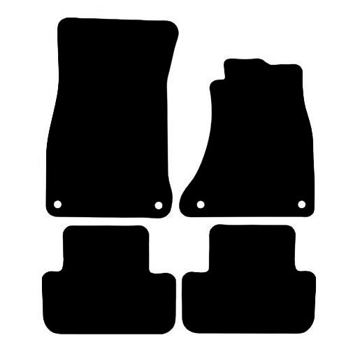 Audi A4 / S4 / RS4 Saloon (B8; 2008 - 2015) Fitted Car Floor Mats product image