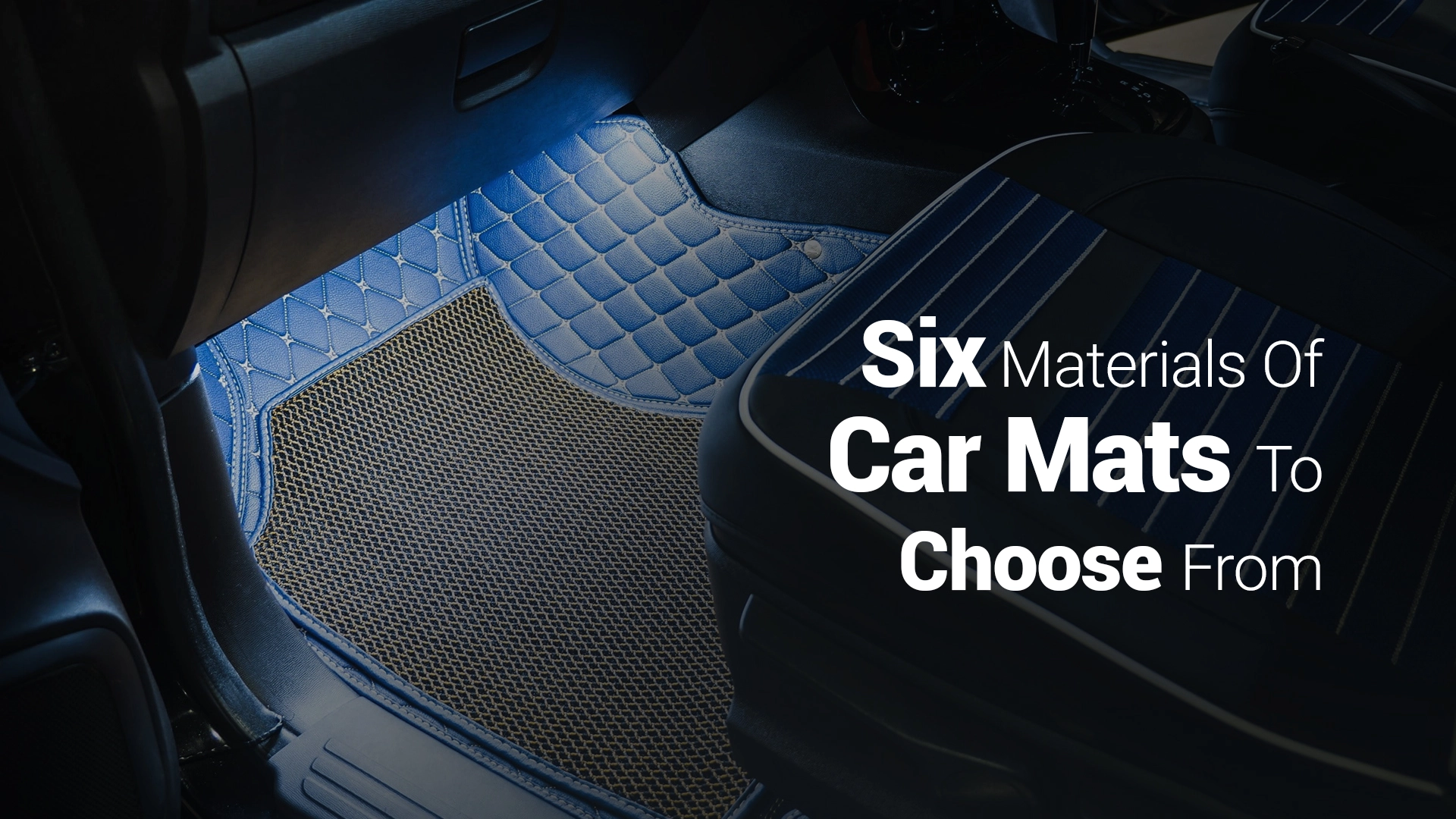 Choosing the Right Car Floor Mat Material