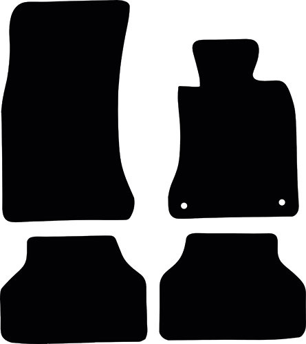 BMW 5 Series Saloon 2003 - 2010 (E60) (Two Locators) Fitted Car Floor Mats product image