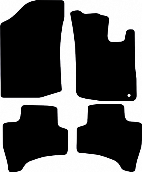 Citroen C1 2005 - 2014 (MK1) With One Locator Fitted Car Floor Mats product image