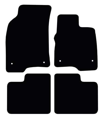 Fiat Panda 2012 - 2020 (4 Locator) Fitted Car Floor Mats product image