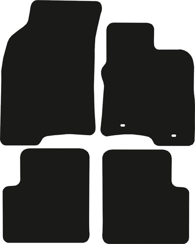 Fiat Panda 2012 - 2020 (2 Locator) Fitted Car Floor Mats product image