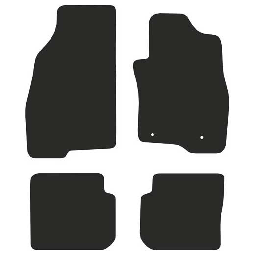 Fiat Punto Evo 2010 - 2012 Fitted Car Floor Mats product image