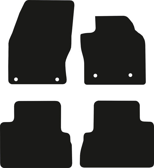 Ford C-Max 2010 - Onwards (4x Round)(C344) Car Floor Mats product image