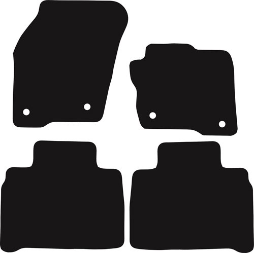 Ford S-Max 2015 - Onwards (5-seater)(MK2) Fitted Car Floor Mats product image