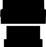 Ford Tourneo Custom 2024 onwards (Conference Seating Layout) (LWB Rear Only)  Mats