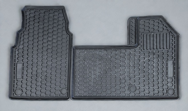 Ford Transit Custom (2024 onwards) Moulded Rubber Floor Mats Moulded Floor Liners image 2