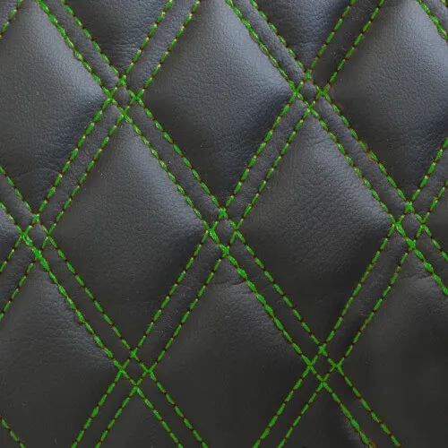 Double Stitch_Green stitch