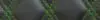 Faux Leather Double Green Stitch material