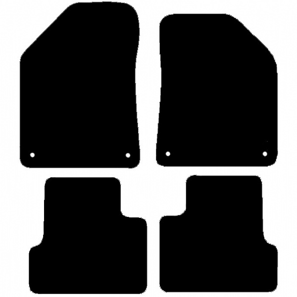 Jeep Cherokee (KL) 2014 Onwards Fitted Car Floor Mats product image