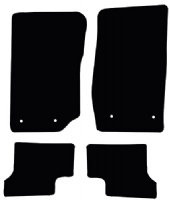 Jeep Wrangler (2006-2018) (2 Door) Car Mats