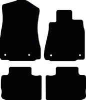 Lexus IS (2013-2024) (XE30) (Round Fixings) Car Mats