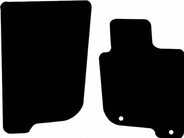Mitsubishi L200 SNGL Cab (Staggered Locators) 2006 - 2015 Fitted Car Floor Mats product image