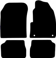Peugeot 208 2020 - Onwards Car Mats Peugeot 208 2020 - Onwards Car Mats