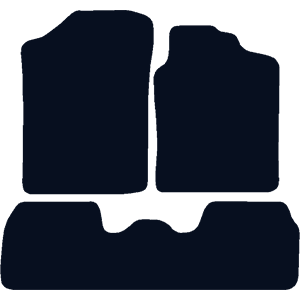 Citroen Berlingo Multispace Mk1 (1996-2008) Car Mats Citroen Berlingo Multispace Mk1 (1996-2008) Car Mats