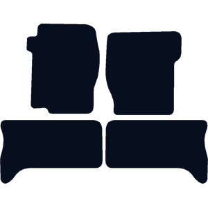 Land Rover Discovery 2 (1998-2004) (Single Locator) Car Mats Land Rover Discovery 2 (1998-2004) (Single Locator) Car Mats