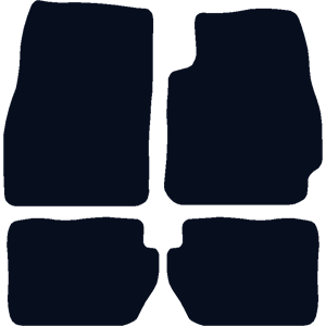 Mazda 2 (2007-2014) (2 locators,DE) Car Mats Mazda 2 (2007-2014) (2 locators,DE) Car Mats