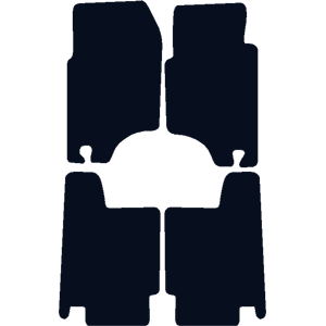 Mitsubishi Shogun 1992 to 2000 (LWB) Fitted Car Floor Mats product image