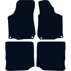 Volkswagen Bora (1999-2005) (Round Locators) Car Mats Volkswagen Bora (1999-2005) (Round Locators) Car Mats