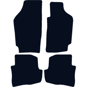 Volkswagen Fox (2006-2025) (Single Locators) Car Mats Volkswagen Fox (2006-2025) (Single Locators) Car Mats
