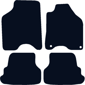Volkswagen Lupo (1999-2005) (2 Round Locators) Mats Volkswagen Lupo (1999-2005) (2 Round Locators) Mats