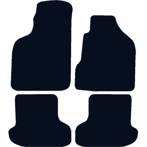 Volkswagen Polo (1994-2002) (4 Round Locators) Car Mats Volkswagen Polo (1994-2002) (4 Round Locators) Car Mats