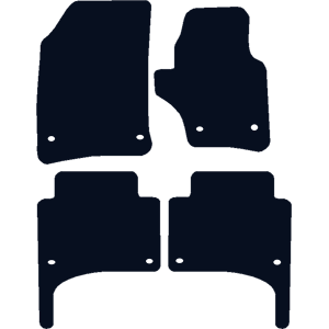Volkswagen Touareg (2002-2010) (Mk1,Oval Locators) Car Mats Volkswagen Touareg (2002-2010) (Mk1,Oval Locators) Car Mats