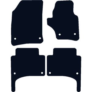 Volkswagen Touareg (2002-2010) (Mk1,Round Locators) Car Mats Volkswagen Touareg (2002-2010) (Mk1,Round Locators) Car Mats