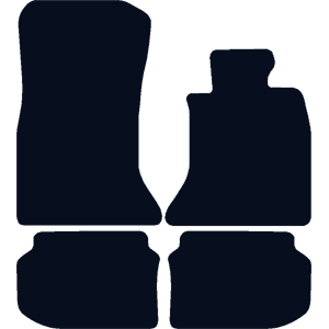 BMW 5 Series Saloon (2010-2016) (F10) (4x Velcro Fitting) Car Mats BMW 5 Series Saloon (2010-2016) (F10) (4x Velcro Fitting) Car Mats