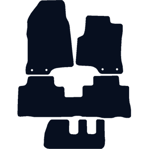 Chevrolet Captiva (2007-2025) (7 seat) Car Mats Chevrolet Captiva (2007-2025) (7 seat) Car Mats