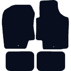Hyundai i20 2008 - 2009 Fitted Car Floor Mats product image