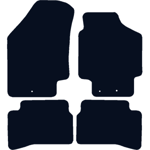 Kia Rio (2010-2011) (Mk2- JB) Car Mats Kia Rio (2010-2011) (Mk2- JB) Car Mats