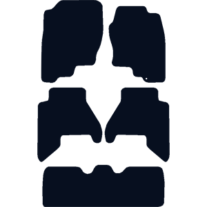 Nissan Pathfinder (2005-2008) (7 seats, 1 locator) Car Mats Nissan Pathfinder (2005-2008) (7 seats, 1 locator) Car Mats