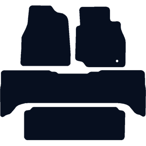 Toyota Land Cruiser (Amazon) 2002 - 2006 7 Seat Fitted Car Floor Mats product image