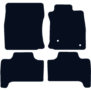 Toyota Land Cruiser 2003 - 2009 Fitted Car Floor Mats product image