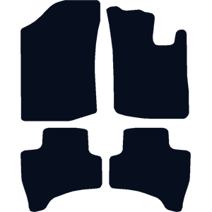 Citroen C1 (2005-2014) (Mk1) With One Locator Car Mats Citroen C1 (2005-2014) (Mk1) With One Locator Car Mats