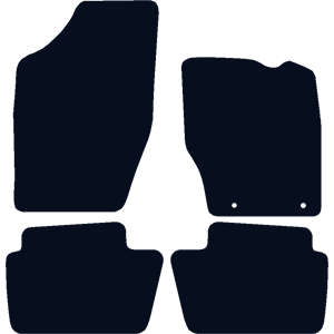 Citroen C4 (2004 - 2010) 2 Locators Floor Mats product image