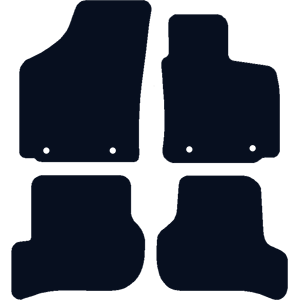 Seat Leon (2005-2008) (four round locators) (Mk2) Car Mats Seat Leon (2005-2008) (four round locators) (Mk2) Car Mats