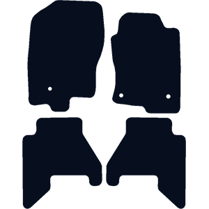 Nissan Pathfinder (2009-2025) (5 seats, 3 locators) Car Mats Nissan Pathfinder (2009-2025) (5 seats, 3 locators) Car Mats