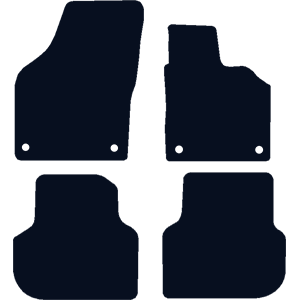 Volkswagen Jetta Mk6 (2011-2025) (Round Locators) Car Mats Volkswagen Jetta Mk6 (2011-2025) (Round Locators) Car Mats