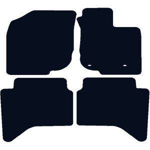 Toyota Hilux Twincab (2012-2016) Car Mats Toyota Hilux Twincab (2012-2016) Car Mats