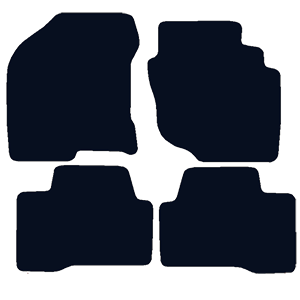 Nissan X-Trail (2001-2007) (1 locator) Mats Nissan X-Trail (2001-2007) (1 locator) Mats