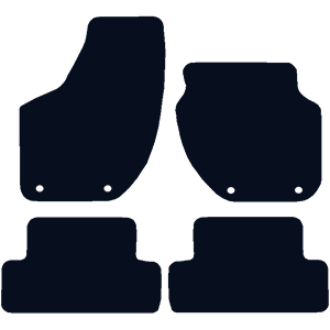 Volvo V40 (2012-2025) (Manual) 4-locator Car Mats Volvo V40 (2012-2025) (Manual) 4-locator Car Mats
