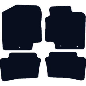 Hyundai i20 2009 - 2014 (three locators) - Fitted Car Floor Mats product image