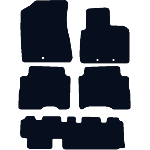 Kia Sorento (2013-2015) (7 Seat Version) (Mk2) Car Mats Kia Sorento (2013-2015) (7 Seat Version) (Mk2) Car Mats