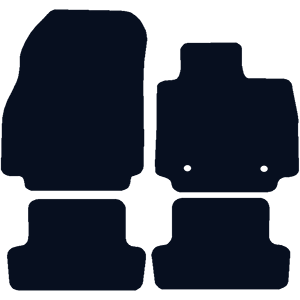 Renault Clio (2012-2019) (2 round locators) Mats Renault Clio (2012-2019) (2 round locators) Mats