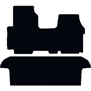 Vauxhall Vivaro (2005-2014) Crew Cab Car Mats